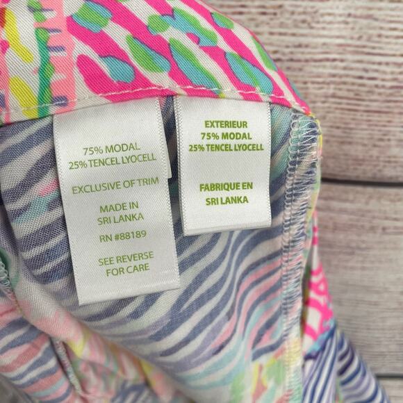 Lilly Pulitzer Floral Pull On Shorts Women's Size Small Multicolor - Picture 5 of 7